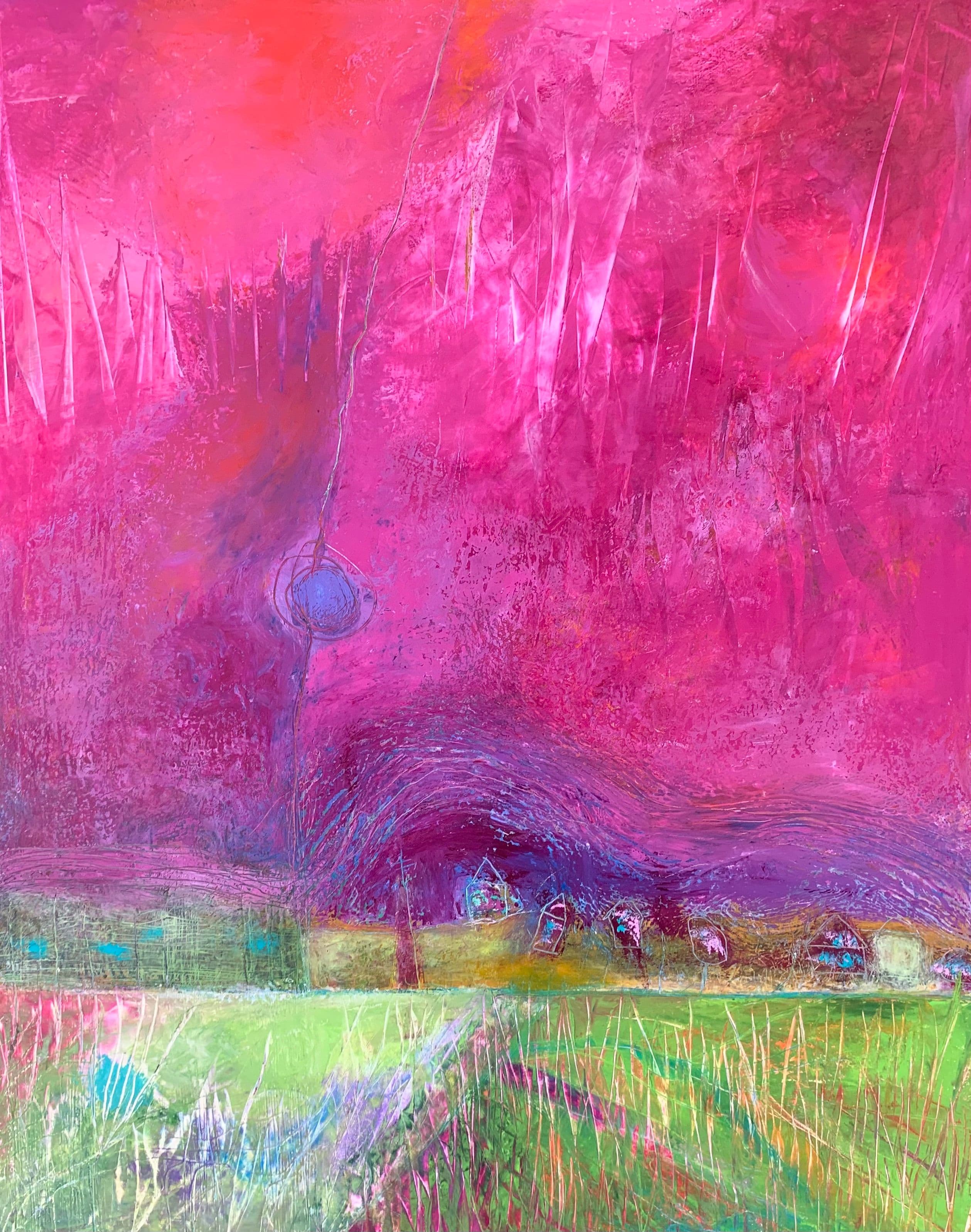 Au pied de la montagne - Portrait artwork 1