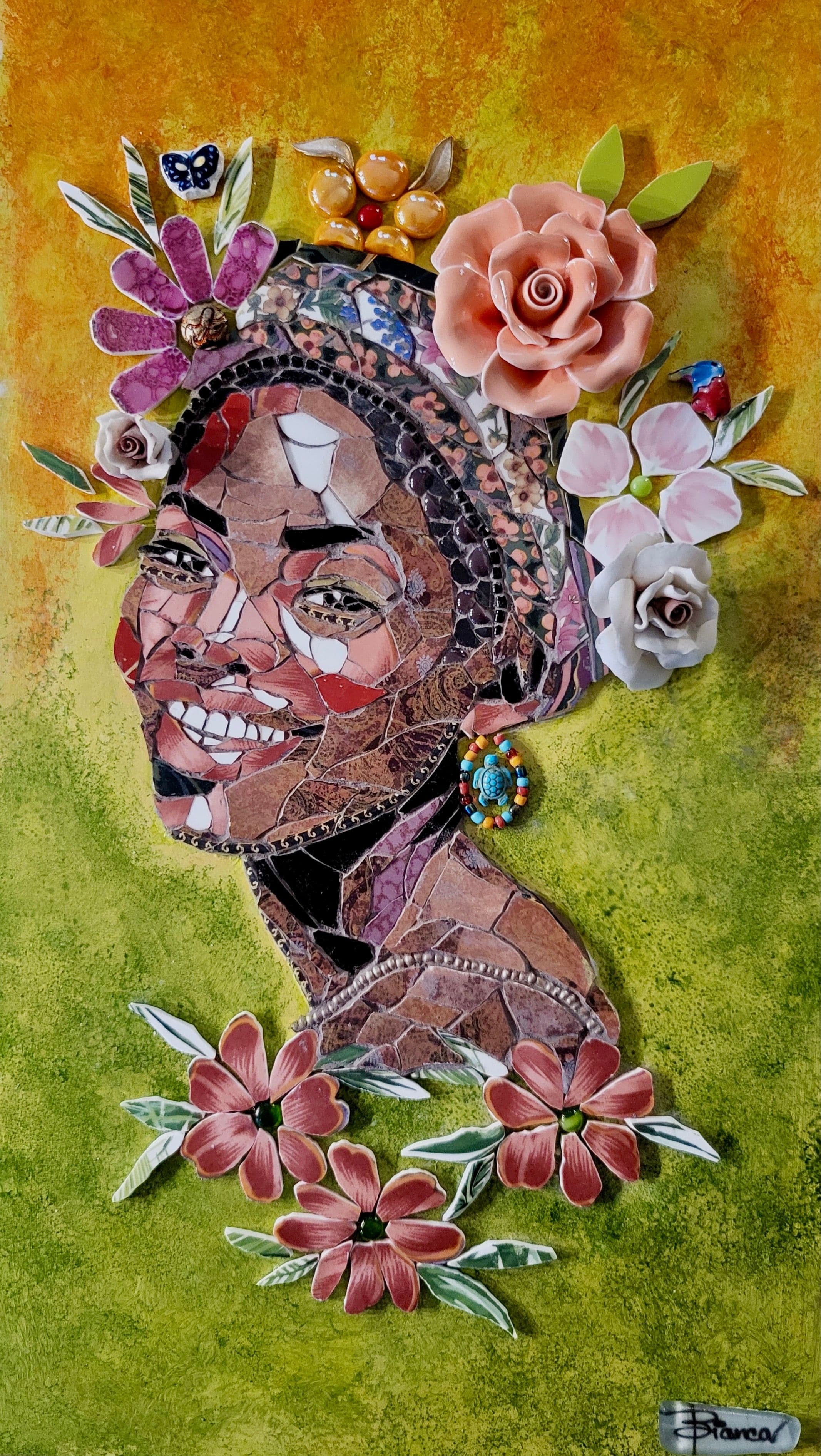 Fleur de Dakar - Portrait artwork 1