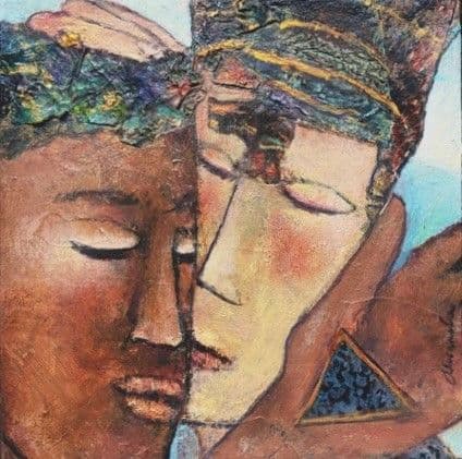 Mes mains ont une voix - Portrait artwork 1