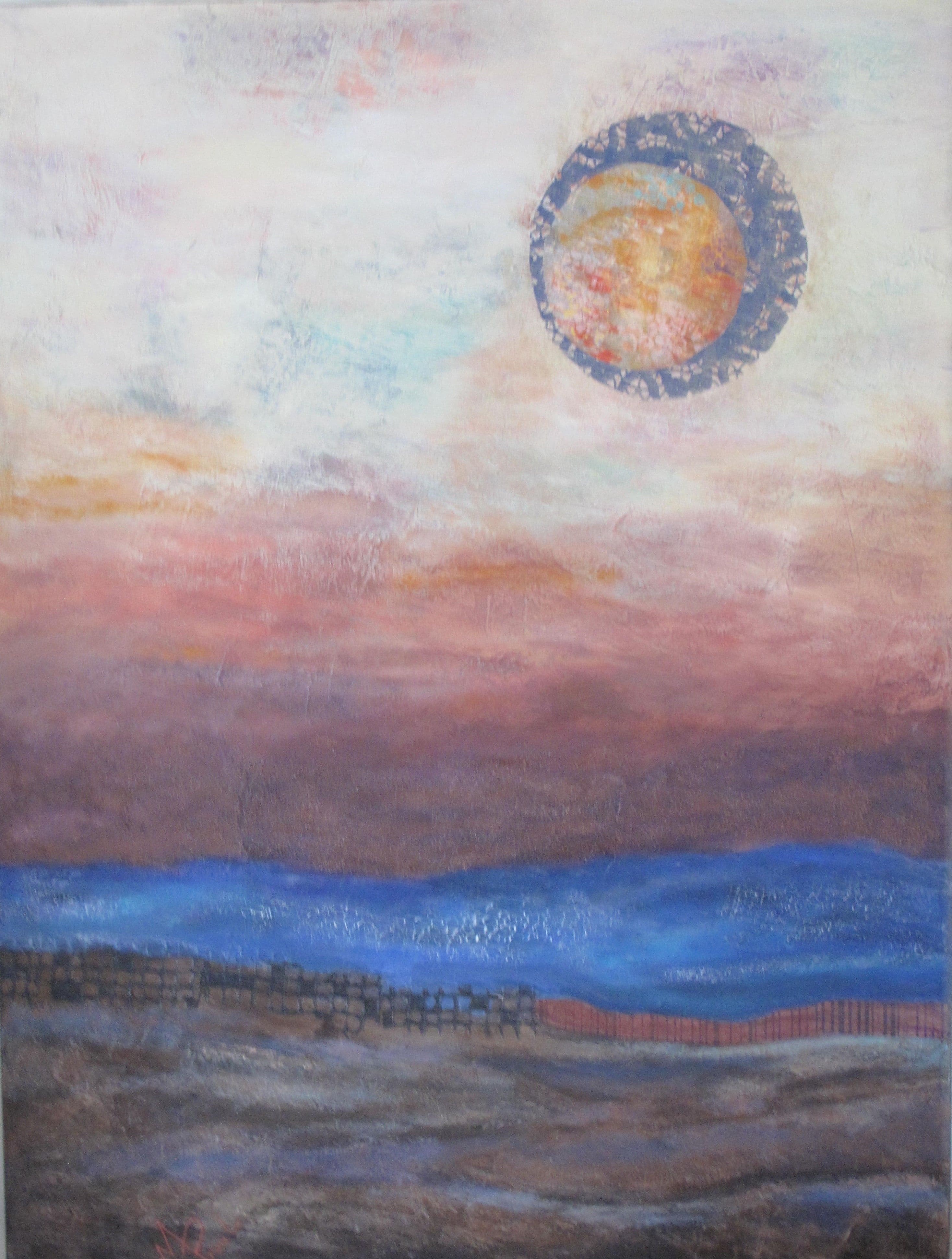 Lumière de fin d'été - Landscape artwork 4
