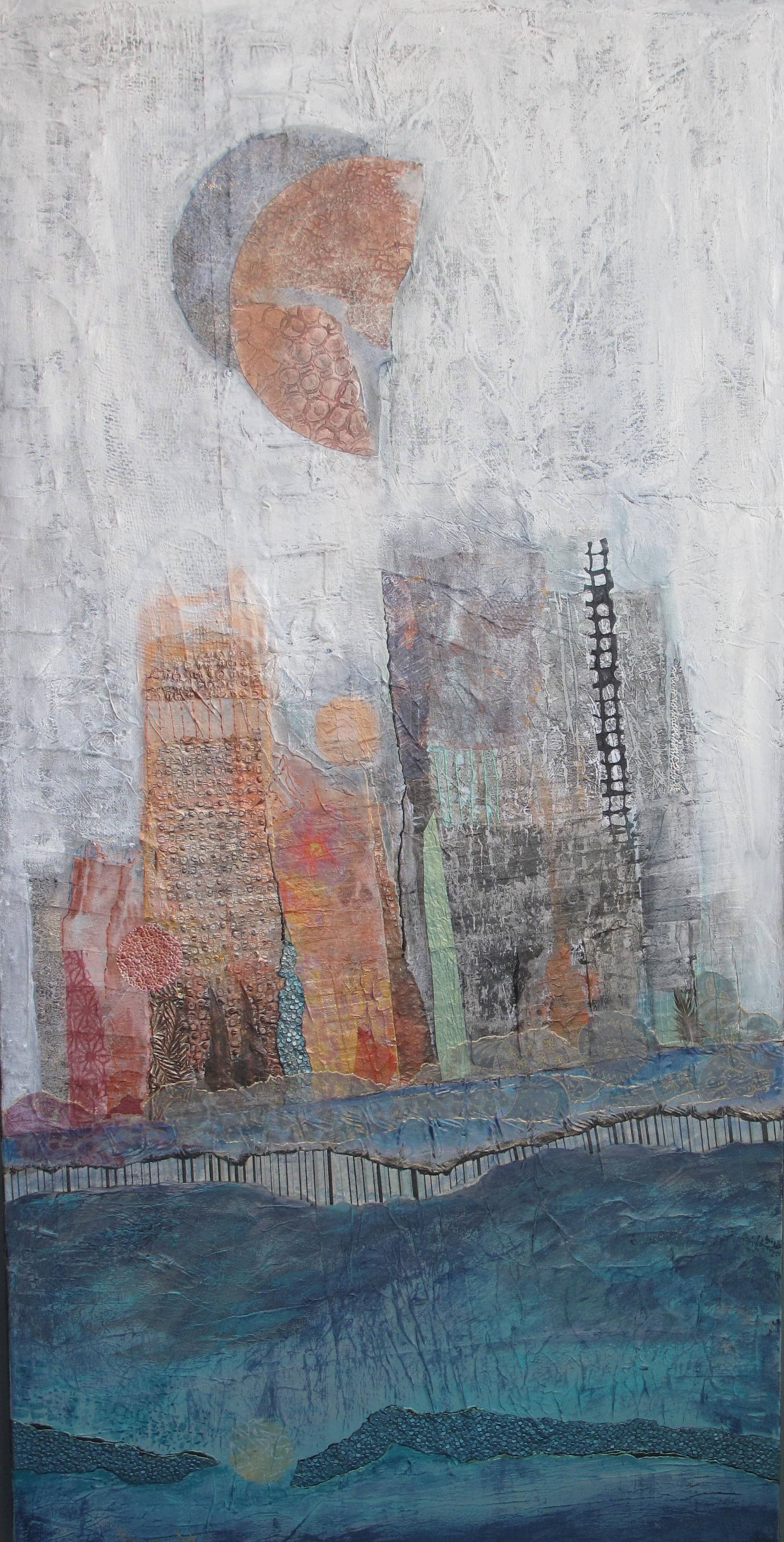 Entre lune et soleil - Portrait artwork 2