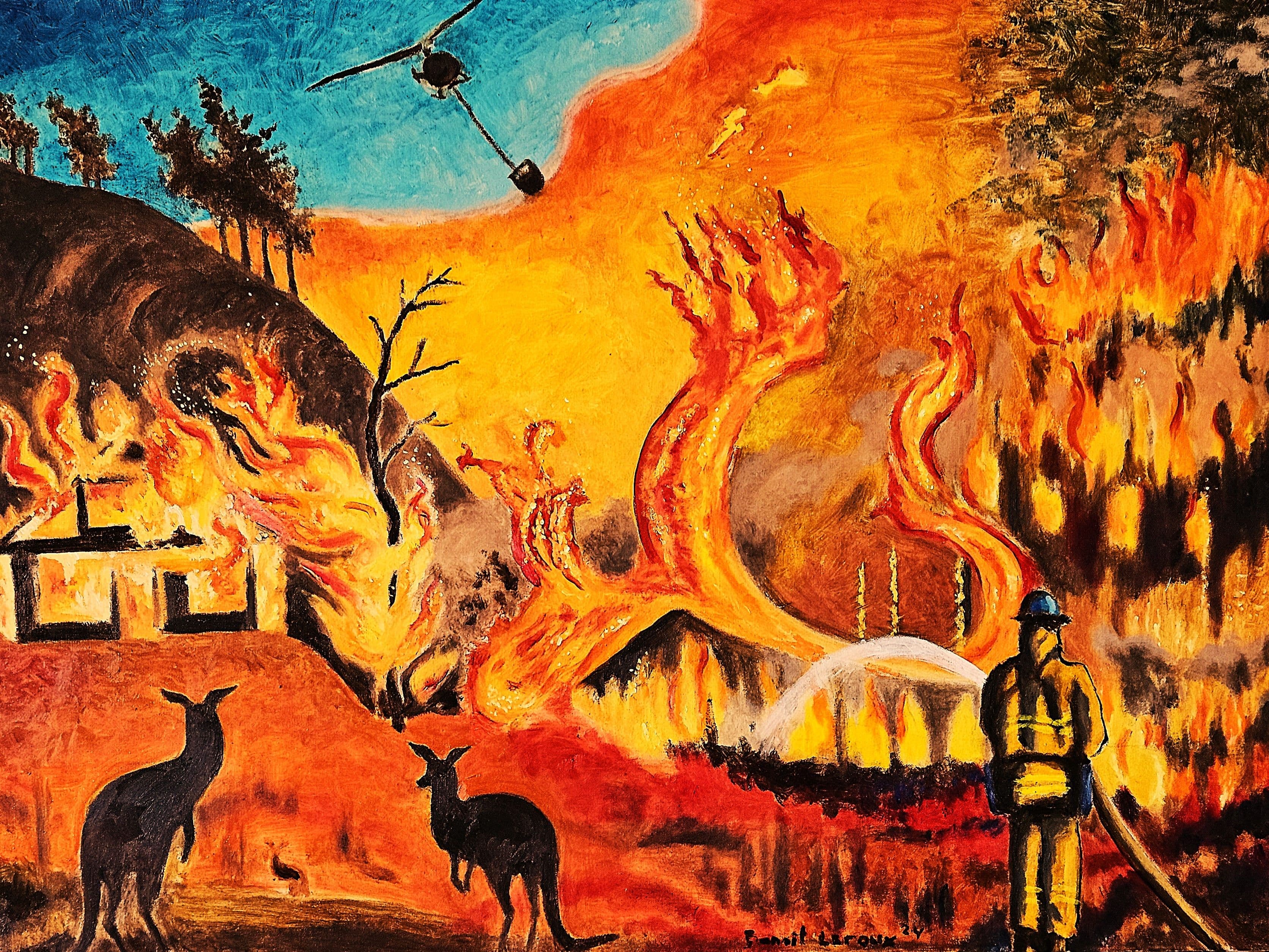 Incendie - Portrait artwork 1