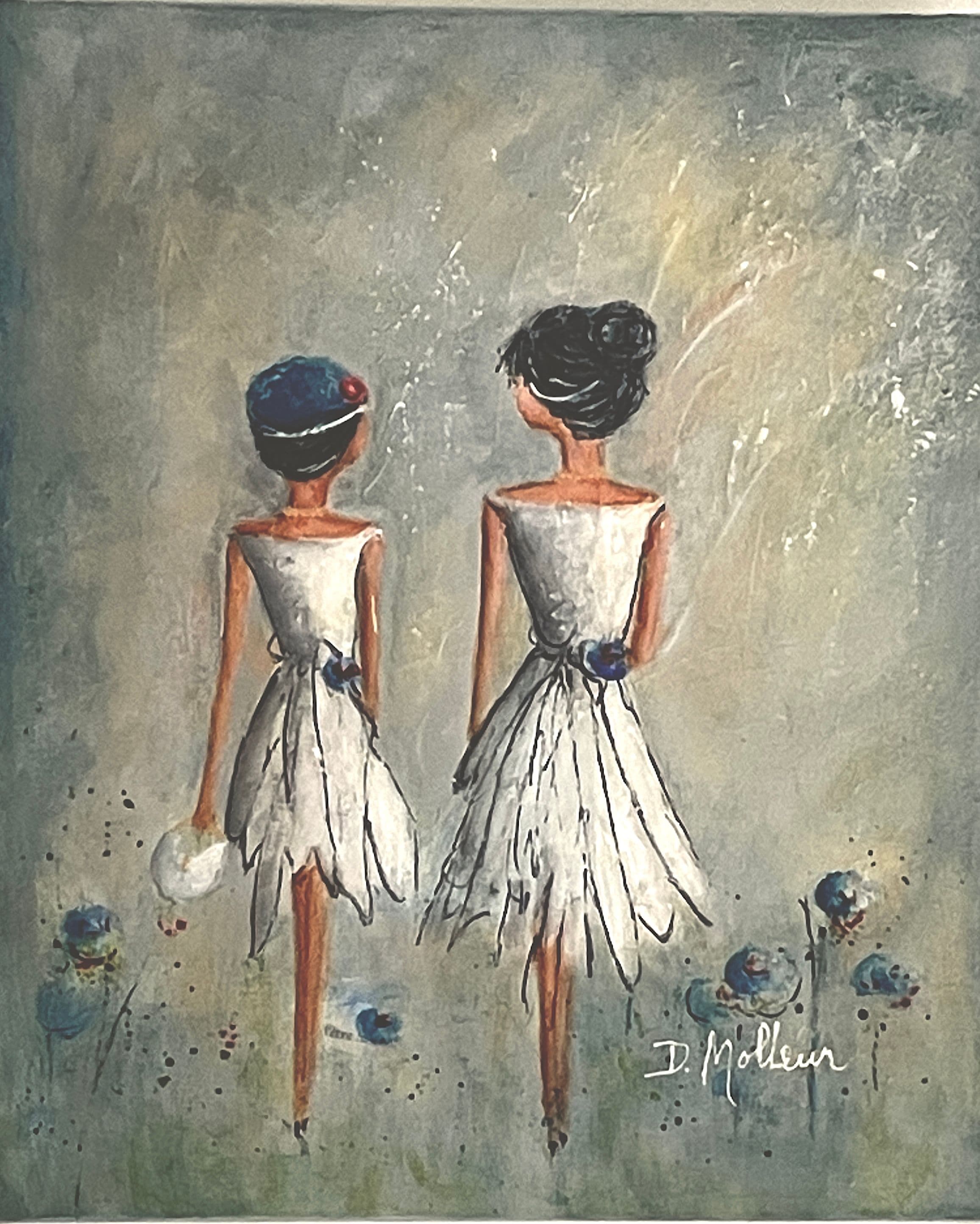 Je m'en vais à la fête - Landscape artwork 4