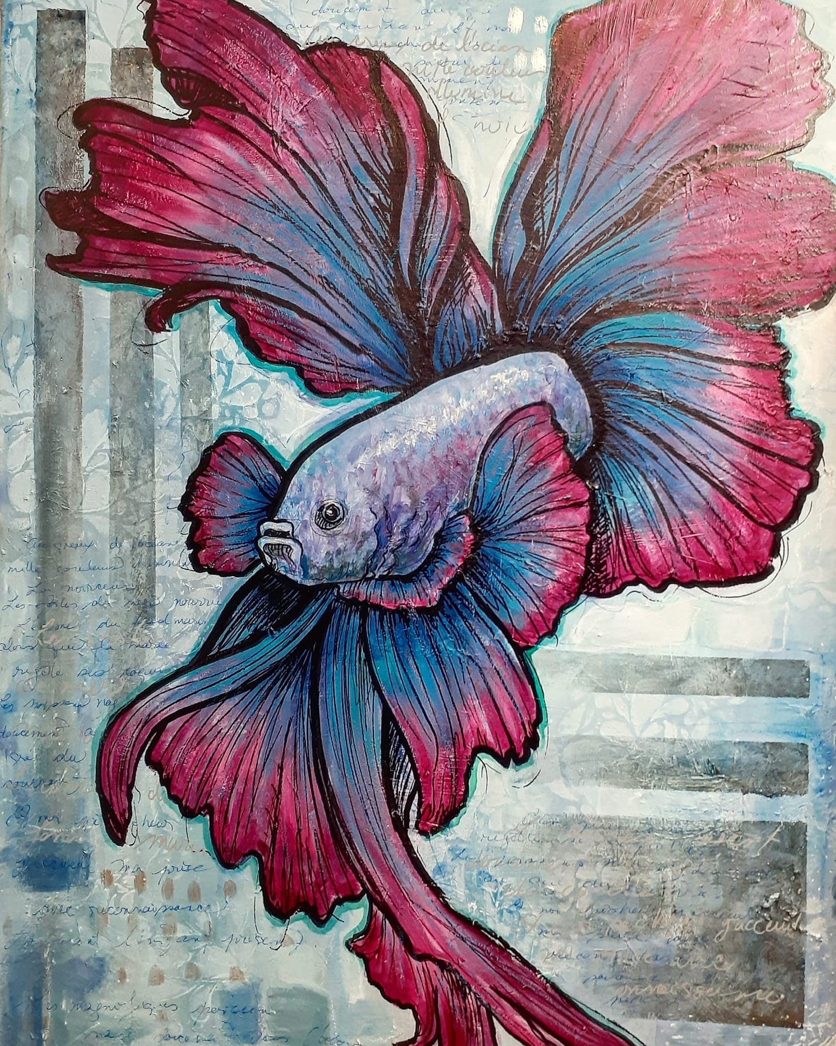 Betta - Portrait artwork 2